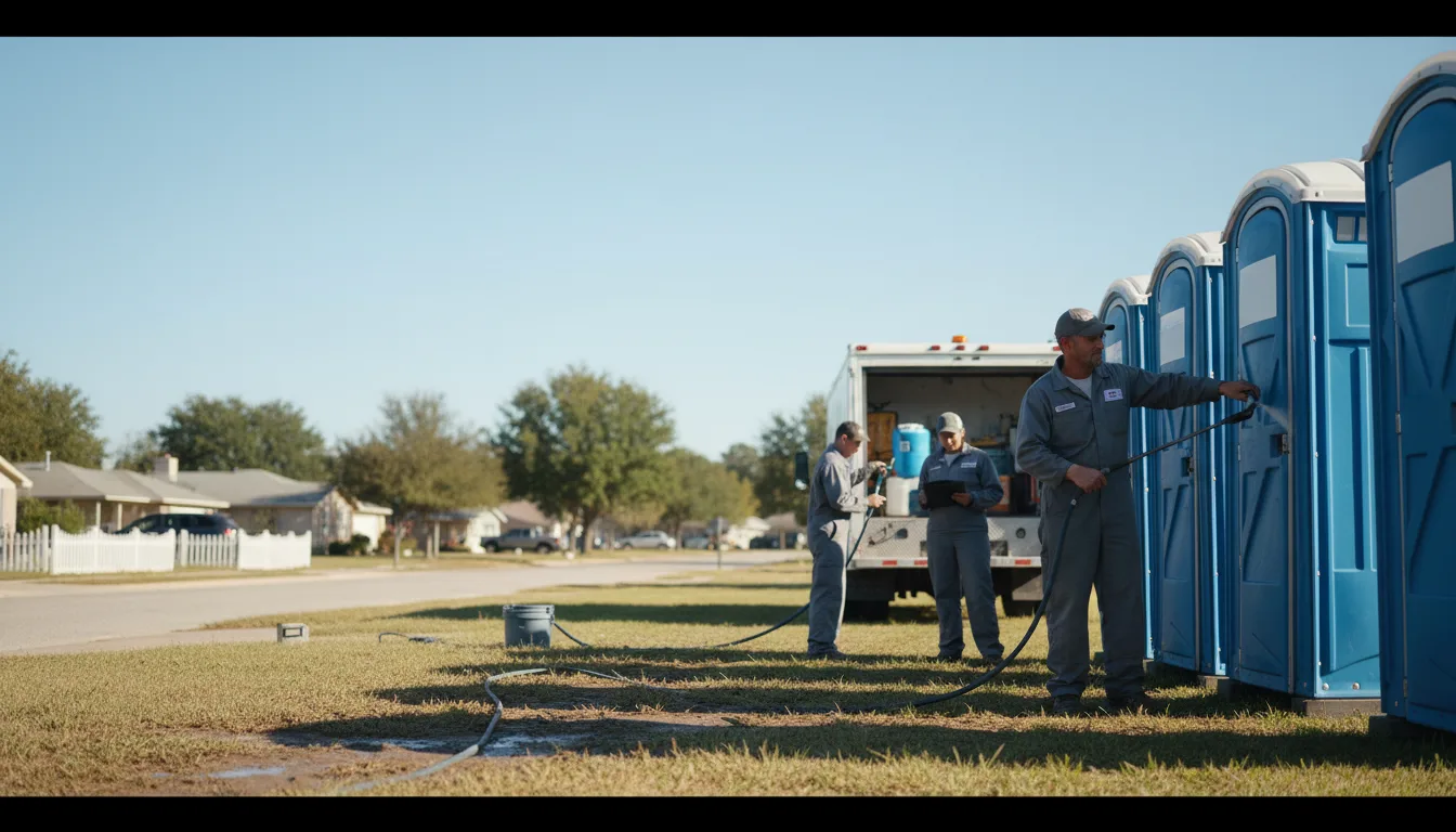 Long-Term Portable Toilet Rental in Zephyrhills, FL near me